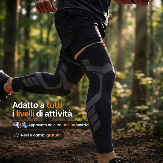 CalyniaPress V2 - Supporti a compressione per ginocchia e gambe
