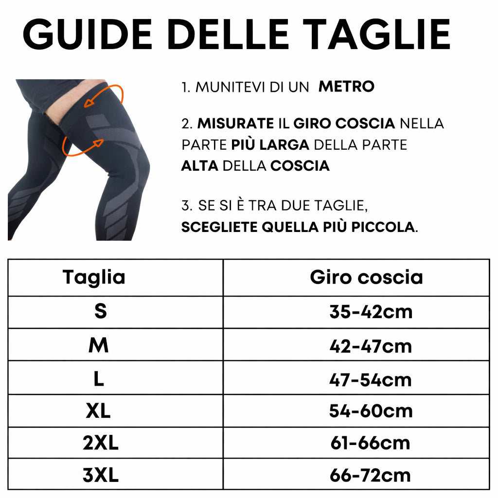 CalyniaPress V2 - Supporti a compressione per ginocchia e gambe