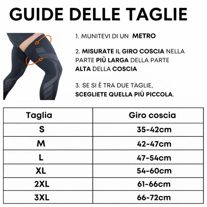 CalyniaPress V2 - Supporti a compressione per ginocchia e gambe