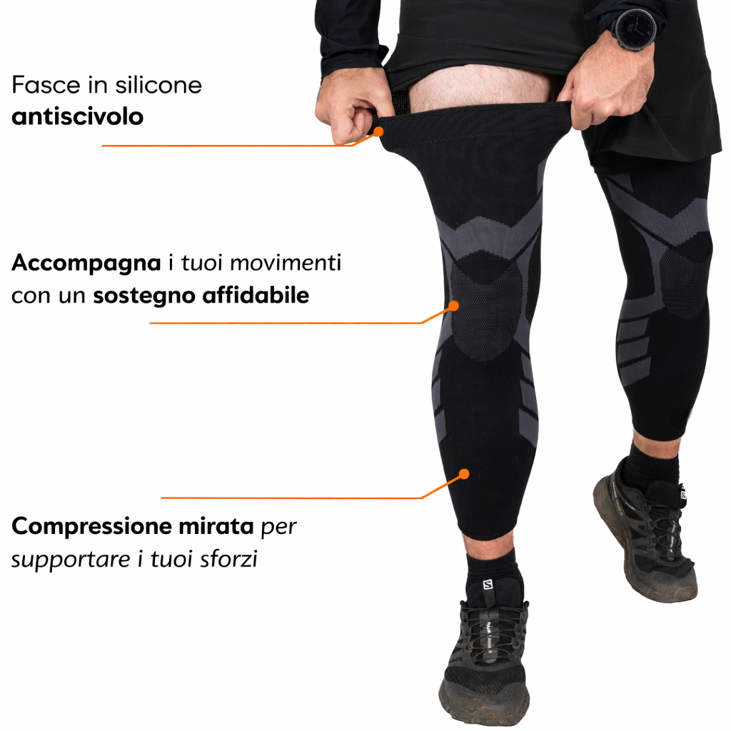 CalyniaPress V2 - Supporti a compressione per ginocchia e gambe