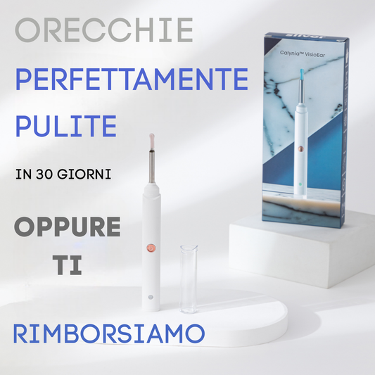 Calynia™:Dispositivo con visione HD per la pulizia delle orecchie
